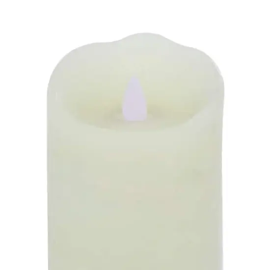 6" Beige Wax Flameless Candles, 3ct. {4}