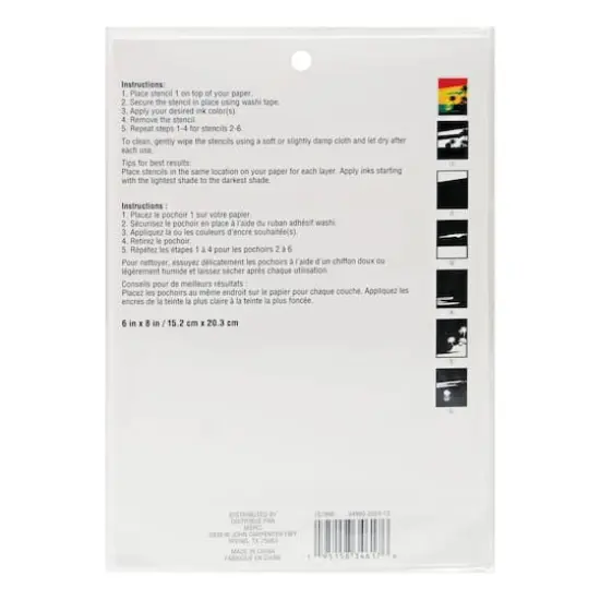 Beach Sunset Layering Stencils by Recollections&trade; {4}