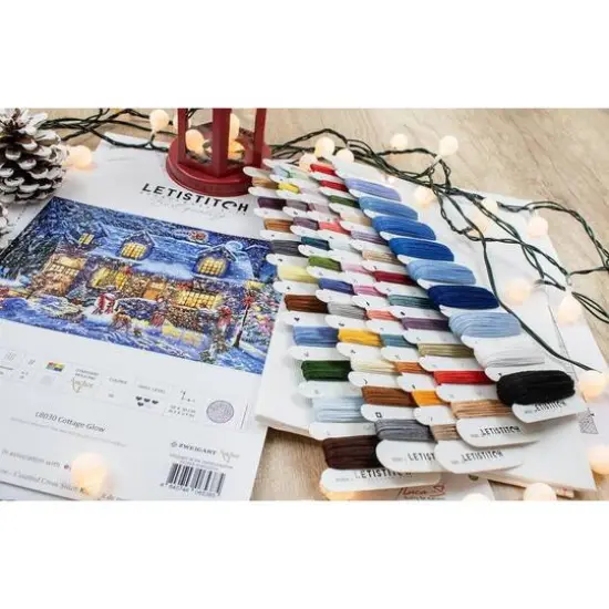 Letistitch Cottage Glow Counted Cross Stitch Kit {7}