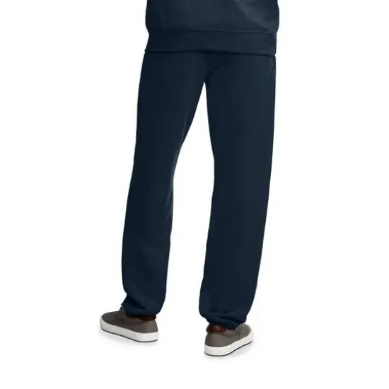 Fruit of the Loom Eversoft Fleece Elastic Bottom Sweatpant Navy {6}