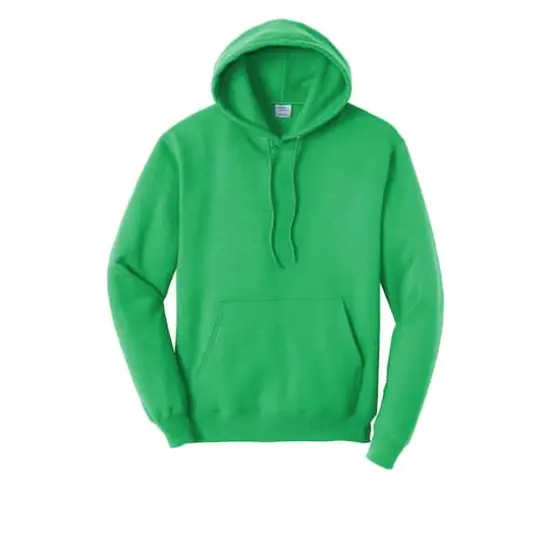 Port & Company&reg; Darks Core Fleece Pullover Hooded Sweatshirt Clover Green {1}