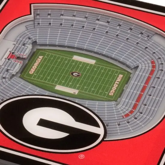 NCAA 3D StadiumView Coasters Georgia Bulldogs {5}