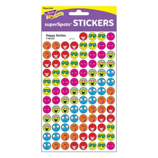 Trend Enterprises® Happy Smiles superSpots® Stickers, 800ct. {4}