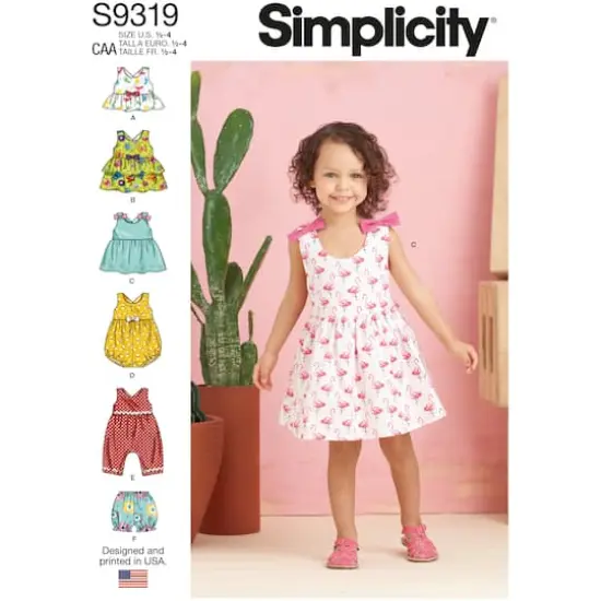 Simplicity&reg; Pattern CS9319 (1/2-4) {1}