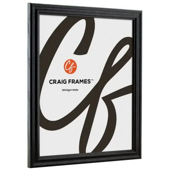 2 Pack: Craig Frames Wiltshire 200 Ebony Picture Frame {4}