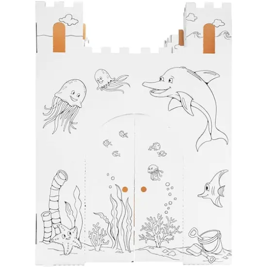 Easy Playhouse Sand Castle {5}