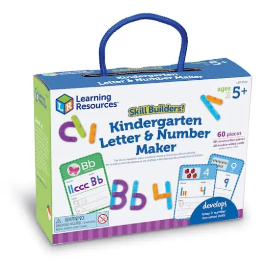 Learning Resources Skill Builders! Letter & Number Maker {5}