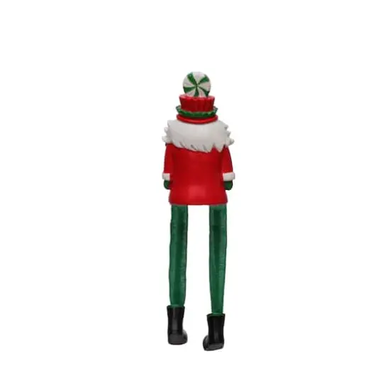 4.25" Sitting Green & Red Nutcracker Dangle Legs Tabletop D&eacute;cor by Ashland&reg; {4}