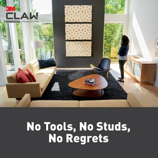 3M CLAW&trade; 65lb. Drywall Picture Hangers {12}