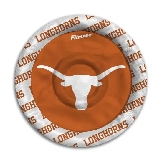 NCAA Flimzee Bean-Bag Flying Disc Texas Longhorns {1}