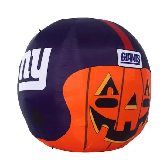 Sporticulture 4ft. Inflatable NFL Team Pride Jack-O' Helmet New York Giants {1}