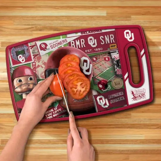 College Retro Series Cutting BoardOklahoma Sooners {5}