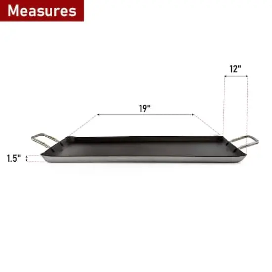 Better Chef 19" Cast Aluminum Double Griddle {4}