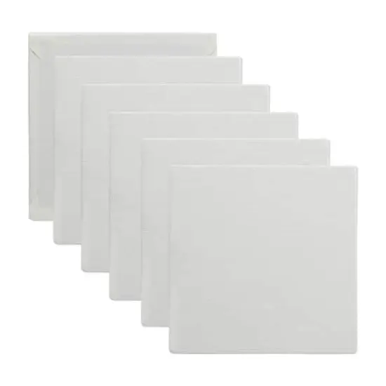 6 Pack 3" x 3"&nbsp;Mini Canvas Panels by Artist's Loft&trade; Necessities&trade; Black {2}