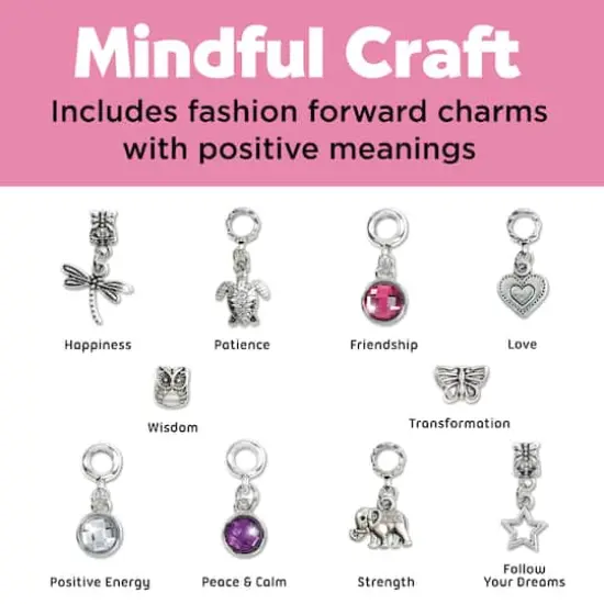 Creativity for Kids Quick Knit Charm Bracelets Kit {5}