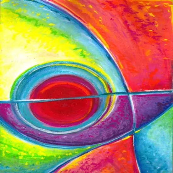 Bright Stripes Paint & Pastel Mash Up Art Pack {6}