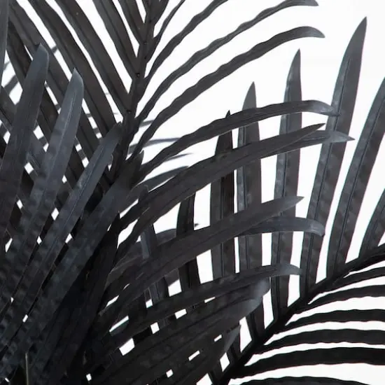 4ft. Artificial Halloween Black Golden Cane Tree {4}