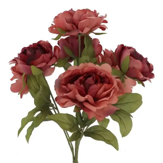 19" Peony Deluxe Bush by Ashland&reg; Mauve {3}