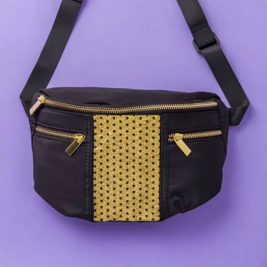 Cricut&reg; Glitter Iron-On Mesh Sampler {4}