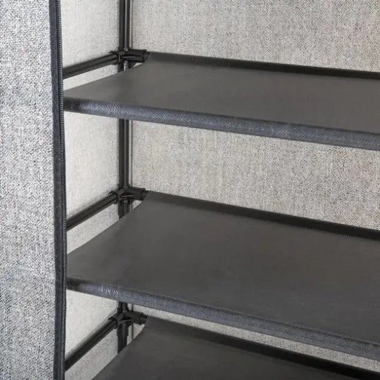 Simplify 8-Tier Shoe Organizer with Cover {9}