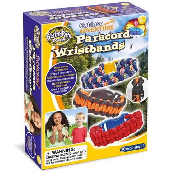 Brainstorm Toys Outdoor Adventure Paracord Wristband Craft Kit {3}