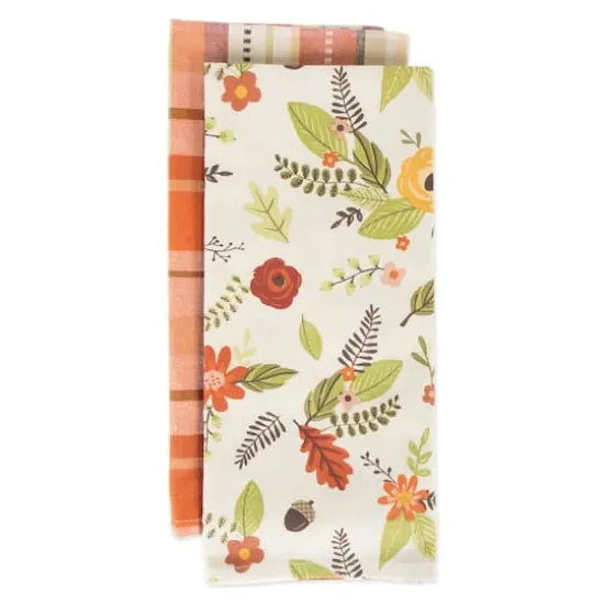 DII&reg; Assorted Fall In Love Dishtowel Set {6}