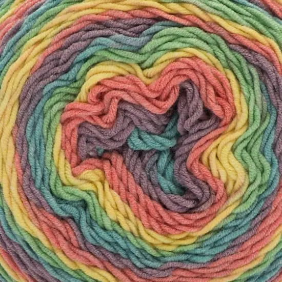 Caron&reg; Cotton Cakes&trade; Yarn Calico Flowers {4}