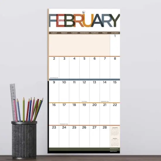 TF Publishing 2025 Big Print Mini Calendar {6}