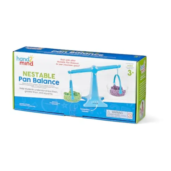 Hand2mind&reg; Nestable Pan Balance {1}
