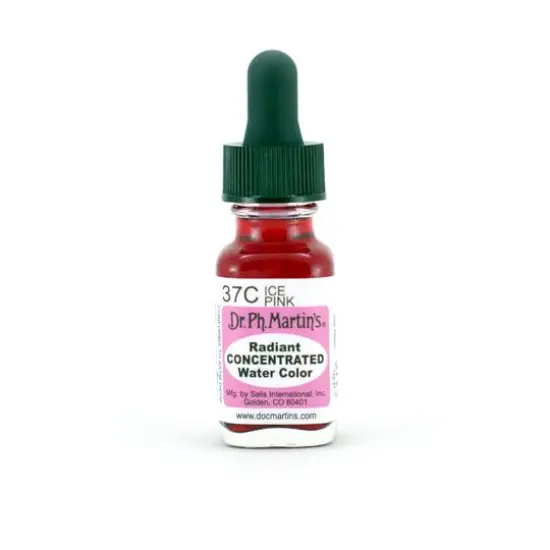 Dr. Ph. Martin's&reg; Radiant Concentrated Watercolor, 0.5oz. 37C Ice Pink {1}