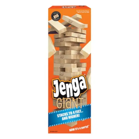 Genuine Hardwood Jenga&reg; Giant&trade; {1}