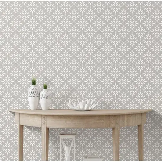 RoomMates Rose Lindo Agave Peel & Stick Wallpaper Gray {7}