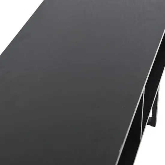 Household Essentials Jamestown Lifted Coffee Table Black Oak {8}