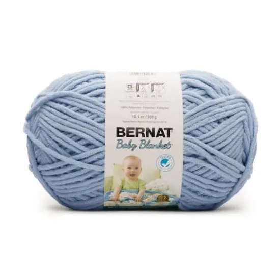 4 Pack Bernat&reg; Baby Blanket&trade; YarnBaby Blue {1}