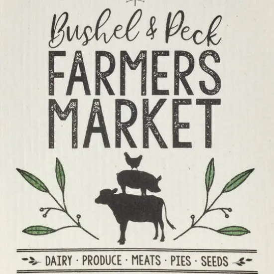 DII&reg; Farmers Market Swedish Dishcloth, 3ct. {6}