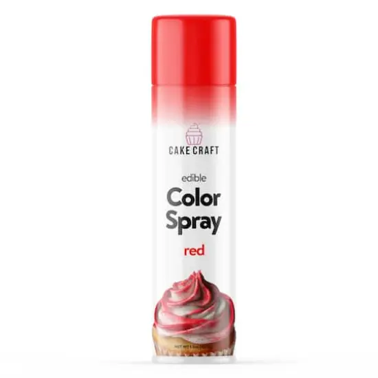 Cake Craft Food Color Spray Red {1}