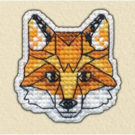 Oven Badge-Fox Cross Stitch Kit {1}