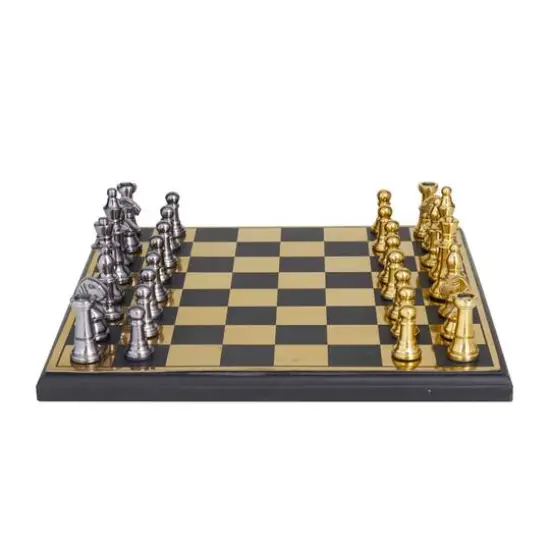 Gold Traditional Game Set, 17" x 17" x 5" {3}