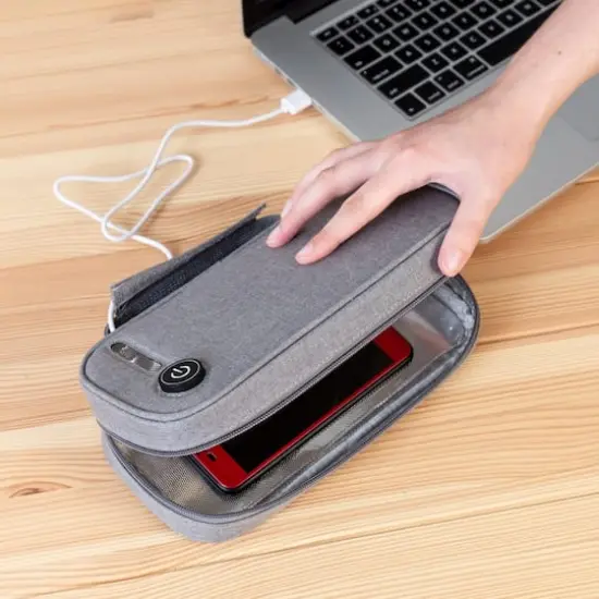 Honey Can Do Cell Phone UV Light Sanitizer {9}