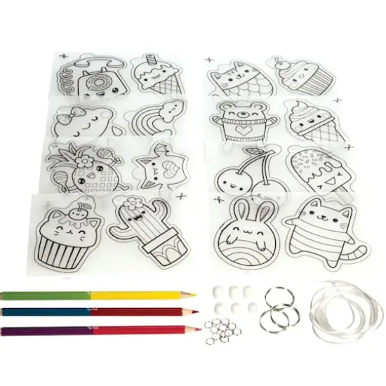Tiger Tribe Sweet Treats Shrinkies Craft Set {3}