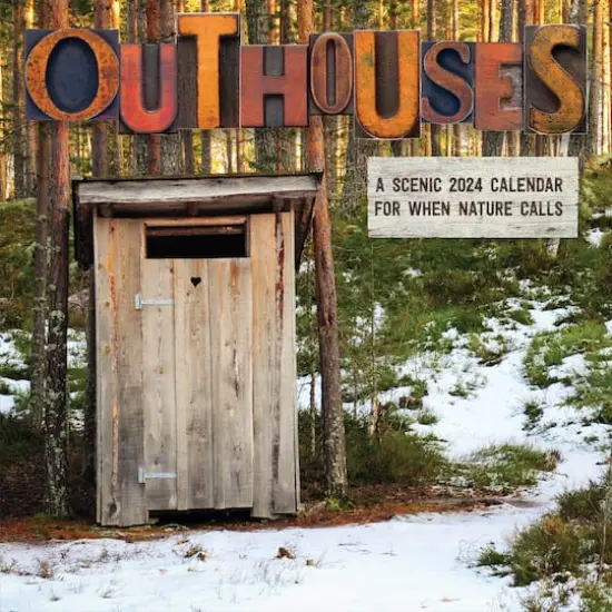 TF Publishing 2024 Outhouses Wall Calendar {1}