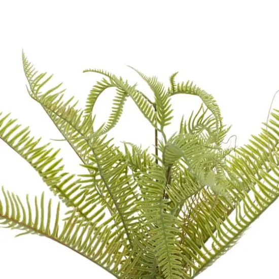 White Ceramic Contemporary Artificial Foliage, 18" x 16" x 14" {5}