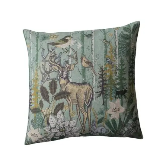 Hello Honey&reg; Green Fauna Accent Pillow {1}