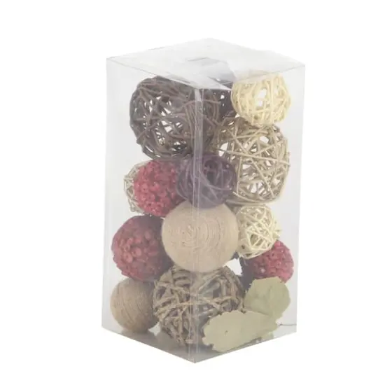 Multicolor Dried Floral Country Orb Vase Filler, 2ct. {4}