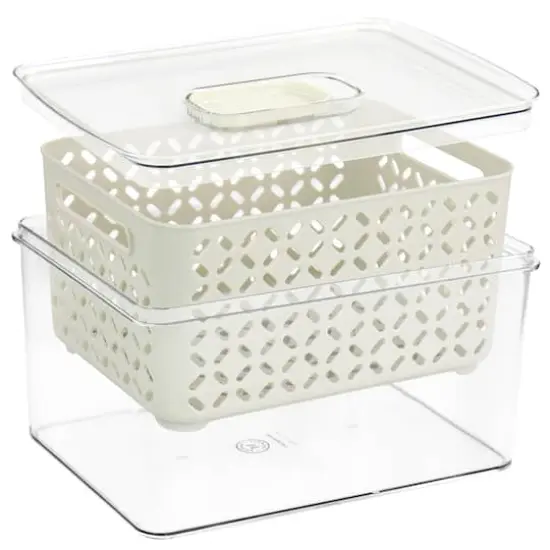 Martha Stewart Large Fresh Keeper Container Set {4}