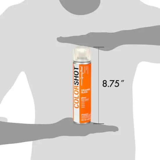 COLORSHOT&reg; Premium Gloss Spray Paint Orange Slice {7}