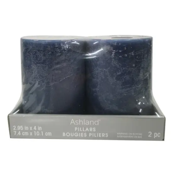 2.95" x 4" Scented Pillar Candles, 2ct. by Ashland&reg; Eucalyptus and Sage {1}