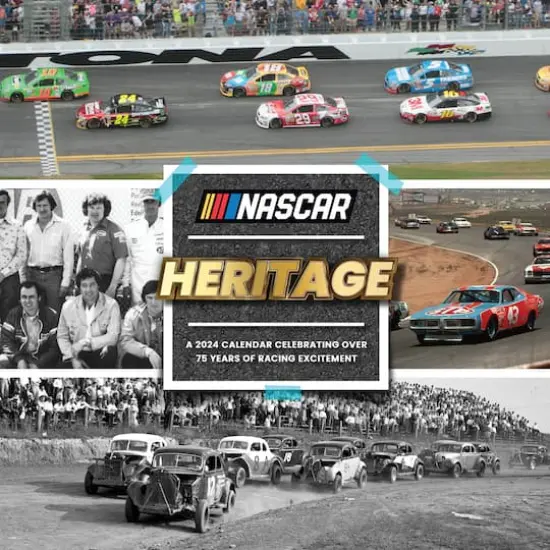 TF Publishing 2024 NASCAR Heritage Wall Calendar {1}