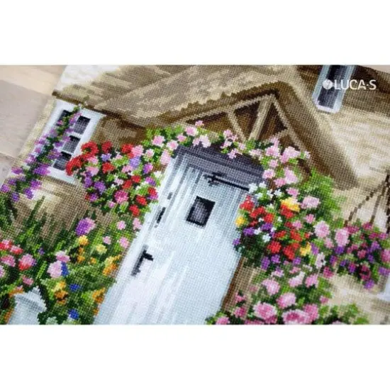 Luca-s The Cottage Garden Counted Cross Stitch Kit {3}