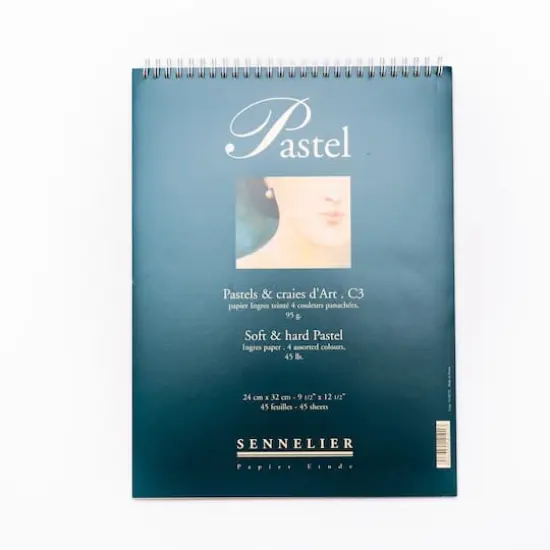 Sennelier Pastel Paper Pad, 6.25" x 12.5" {1}